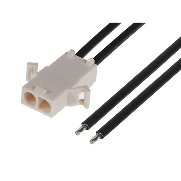 Molex Wire Connector, 14 AWG Max, 2 Port, Bare, Nylon Insulation, 600 V, 12 A 2162931023 - main